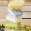Silicone Ice Cube Tray with Lid Easy Release Mini Square Ice Mold for Freezer BPA-Free Stackable Ice Cube Maker Home Bar Essential