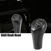 5 Speed Manual Gear Stick Shift Knob Carbon Fiber Pattern for BMW 25117566267