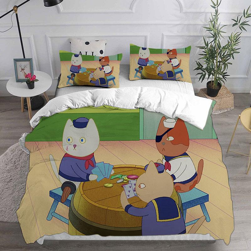 The Midnight Gospel Bedding Sets Comforter Quilt Bed Cover Duvet Cover Pillow Case 2-3 Pieces Sets Kids Adult Size