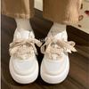 Pink Mesh Little White Shoes Children's Spring Breathable and Versatile Big Head Shoes Niche Height-increasing Women's Shoes Thick-soled Little White 