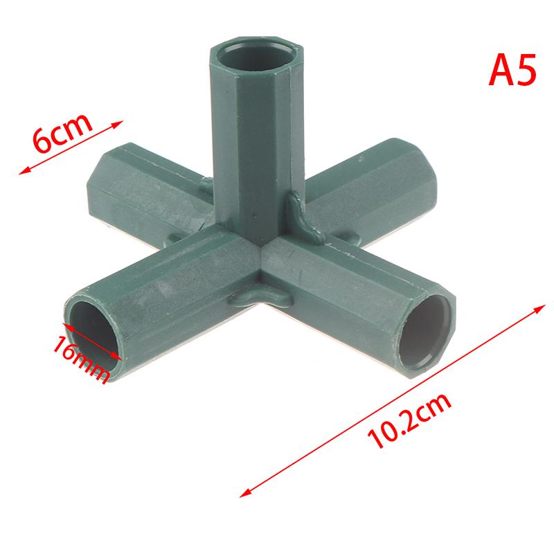16Mm Pvc Fitting Stabil støtte Kraftig drivhusramme Byggekobling
