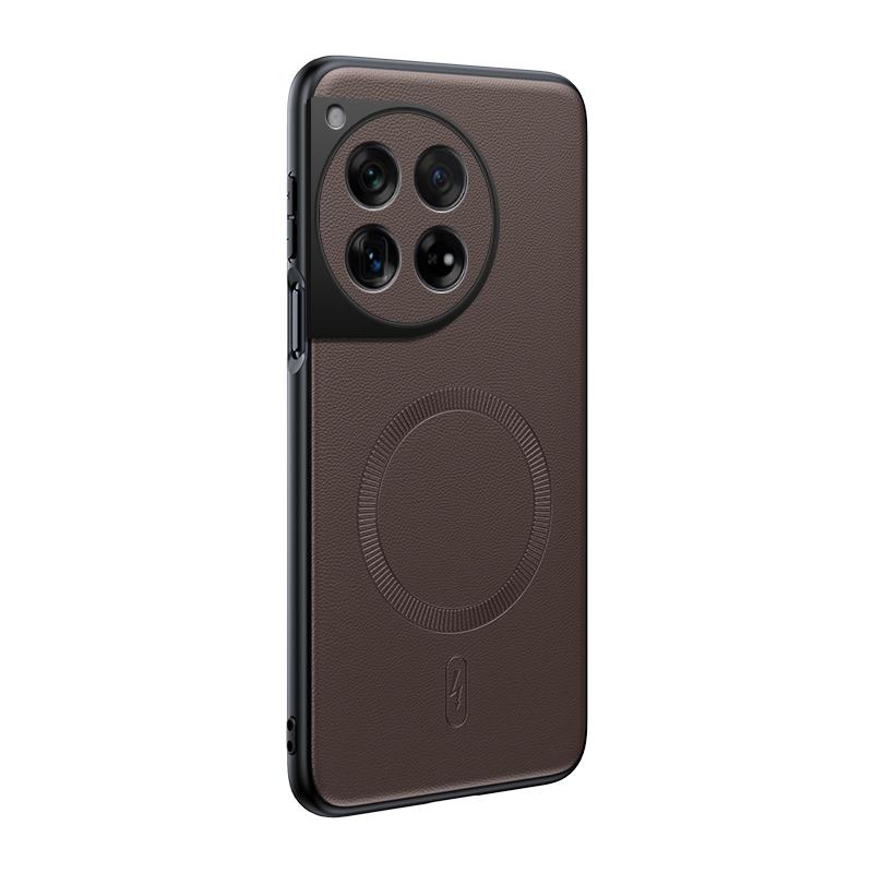 For Oneplus Ace3 Case Magnetic Leather Shield Cover For Oneplus Ace3 High Quality Anti-Fingerprint Non-Slip PC+TPU