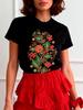 T-shirt with Russian Style Print