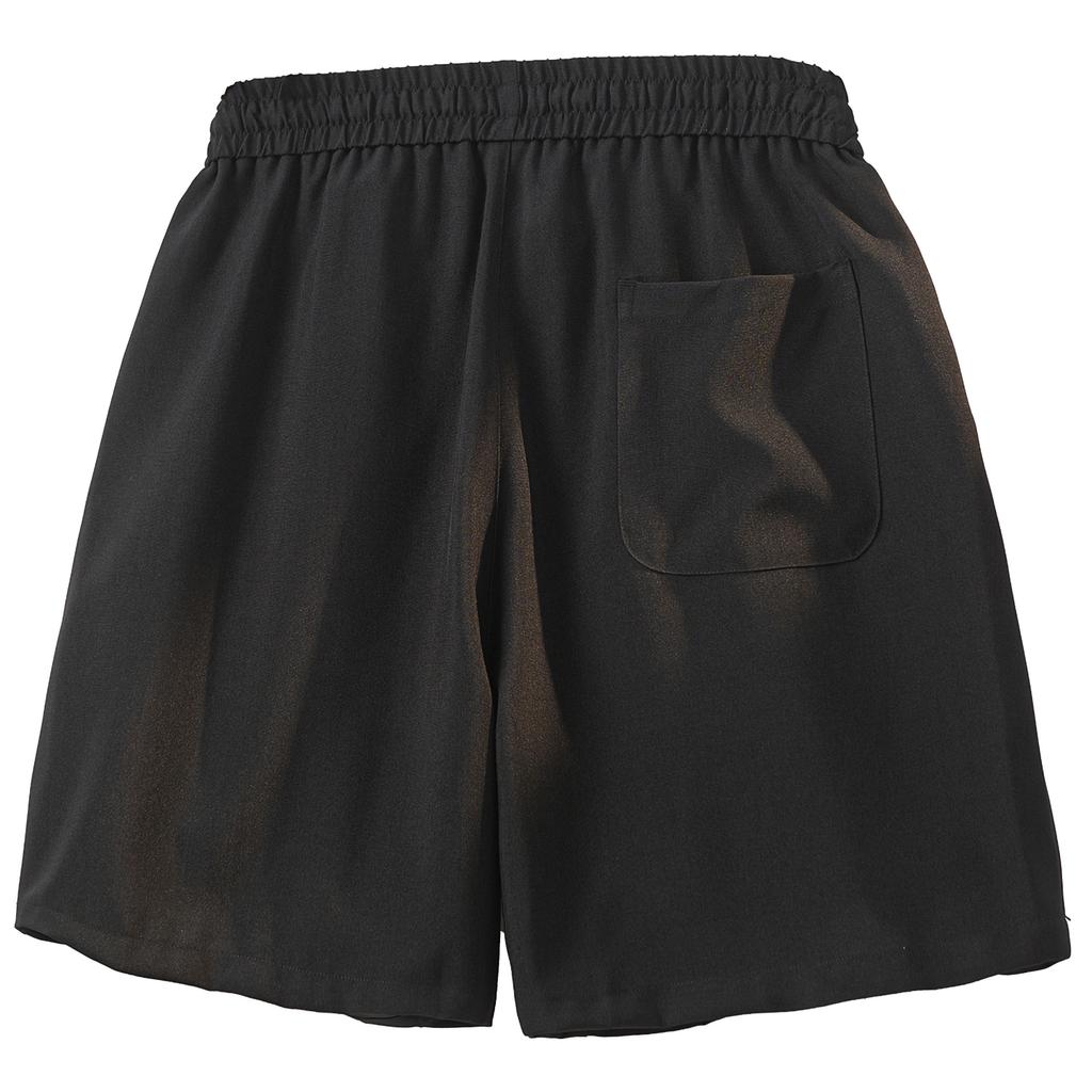 Men's Solid Color Summer Casual Shorts Fashion Beach Pants Running Sport Loose Straight Short for Men