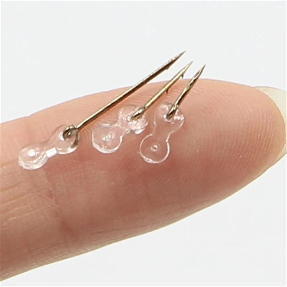 Fishing with Clear Rubber Corn Carp Feeder Tackle Ronnie Hair Rig Fishing Accessories Bait Spike