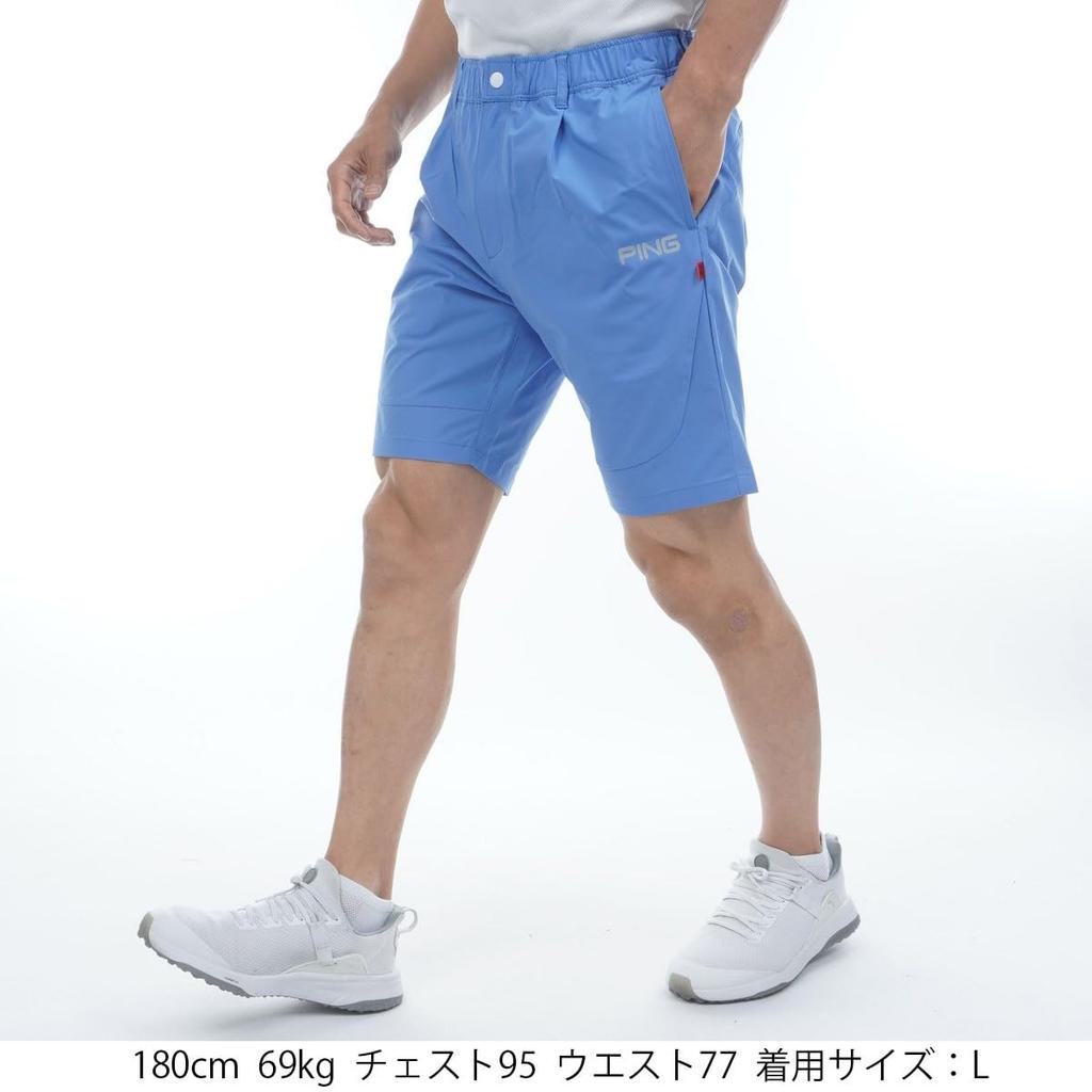 PING Apparel Men's AddElm Series Golf Shorts (add.03 Technology) - Size 621-5132201, Blue, Size 3L