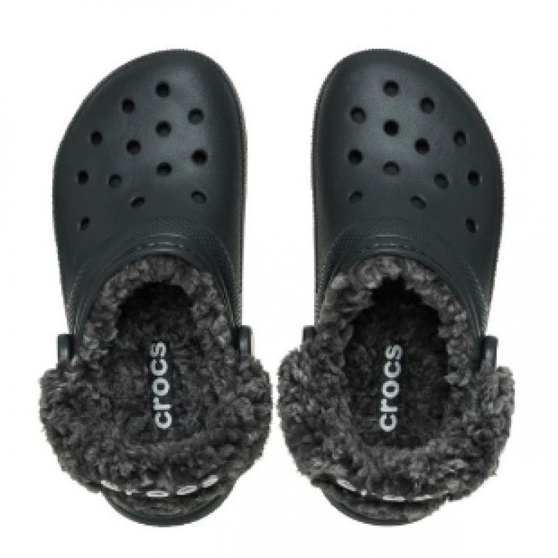 Crocs Classic Fleece Lined Clog Black 211396 001