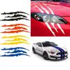 Auto Sticker Hood Light Decorative Stickers Claw Marks Car Sticker Claw Scratch Car Sticker