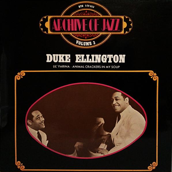 LP Record DUKE ELLINGTON - Archive Of Jazz Volume 3 - Duke Ell BYG529053 BYG Records France Jazz Used