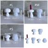 Handcraft Mushroom Shaped Silicone Mold for Unique Plant Pots Sturdy Cement Plaster Casting Tool Home Decoration