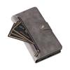 Phone Case For Google Pixel 10/10 Pro/9/9 Pro ,Zipper Wallet Rivet Decor Leather Cover with Wrist Strap