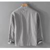 Spring and Summer Men Jackets Chinese Style Hanfu Cotton Linen Jacket Solid Color Cardigan Coat Thin Breathable Men Clothing