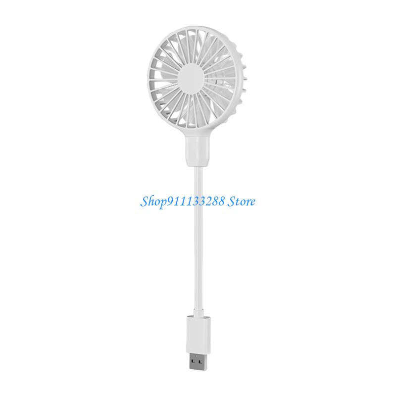 G88D Adjustable USB Desk Fan With Flexible Hose for Office Dorm Outdoor Camping USB Fan Flexible Cable for Travel Camping
