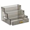 Space Save Jewelry Cosmetic Storage Tray with A Drawer Nail Polish Perfume Stand Holder  Home Use
