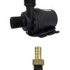 Pompa dell'acqua ultra silenziosa DC12V/24V 1000L/H Motore brushless mini Sommergibile Pompa dell'acqua per acquario Pompa di sollevamento per scaldacqua e doccia