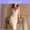 Elegant Satin Sleepwear Set For Women With Sleeveless Design For Home And Hotel Comfort