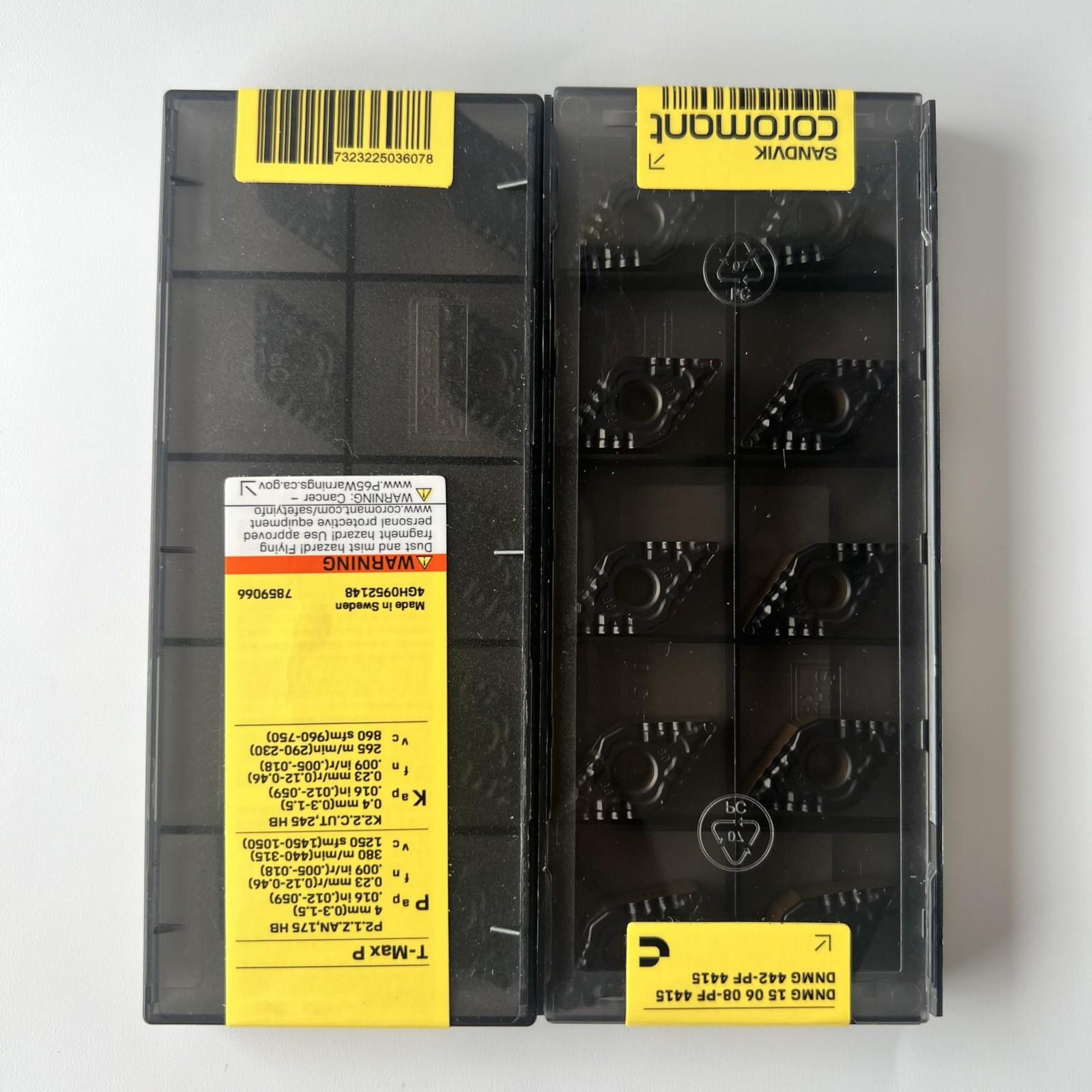 

SANDVIK / DNMG150608-PF 4415 / Original Swedish hard alloy blade 10 Pcs