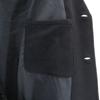 Unused Johnbull Wool Blend Melton Coat L Black Men's Used