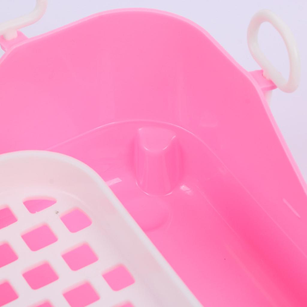 Rabbit Corner Toilet Rabbit Litter Box Corner Rabbit Trays For Cage Rabbit Potty Training Litter Rabbit Litter Pan Tray