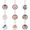 55MM Anime Alya Sometimes Hides Her Feelings In Russian Keychain Masachika Kuze Key Chain Acrylic Model Plate Christmas Gifts
