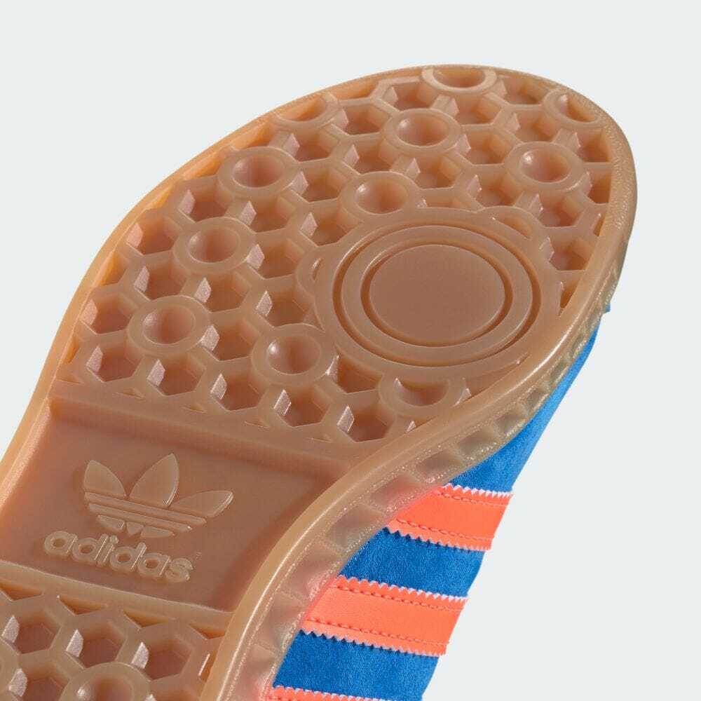 IH5471 Adidas Originals Hamburg Blue Bird Solar Orange Gum (Women's)