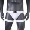 Underwear Men Sexy Harness Straps Leg Belt Briefs Long Socks Bondage Lingerie Elastic Erotic