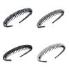 Strass-Stirnband Rutschfester Kristall-Zahnkamm Haarband Modische Haarbänder für Damen Mädchen Gesichtswaschen Tägliche Anwendung