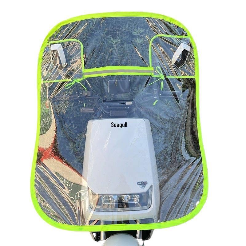Transparent Rainproof High-Definition Windshield for Electric Cars, Bicycles, and Motorcycles