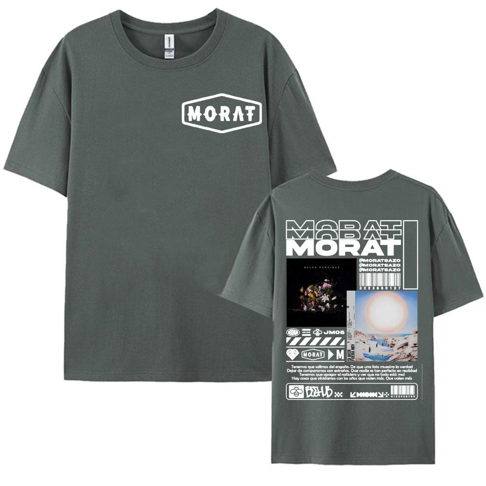 Rock Band Morat Album Graphic Tshirt for Men Hip Hop Style Fashion Vintage T Shirts Unisex Harajuku Casual High Quality T Shirt