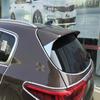 For Kia Sportage 4 2016 2017 2018   ABS Chrome Rear Window Spoiler Side Wing Triangle Cover Trim External Accessories