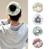 Scrunchies Blue Lacework Multi Layer Hair Tie Hair Rope Scrunchies Costume