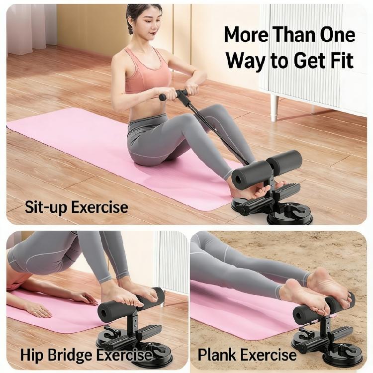 Light Weight Sit Up Assist Device Abdominal Trainer Perfect For Home Or Gym Use Provide Secure Foot Anchoring Systems