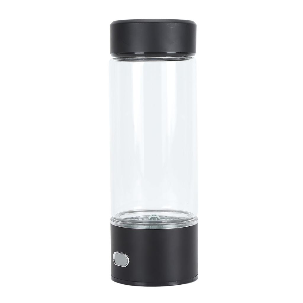 Hydrogen Water Bottle USB Rechargeable Portable Glass Hydrogen Rich Water Cup for Office Travel