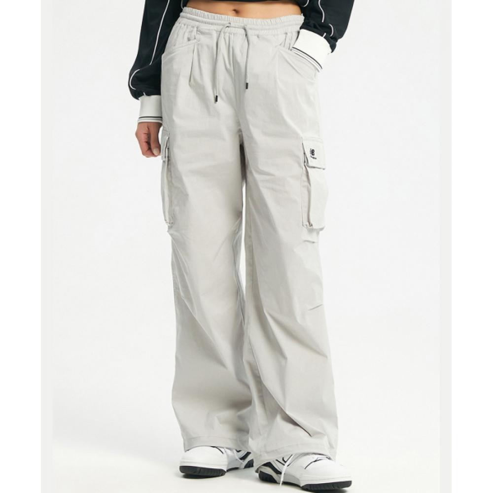 

New Balance Nbntd4w812 Women Woven Cargo Pants Light Grey 16LGREY/S070