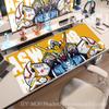 Mechanical Warrior Gundam Mousepad Desktop Mat Gamer Cabinet Mousemat XXL Gaming Mouse Pad Large ESports Desk Mat Gift for Boy