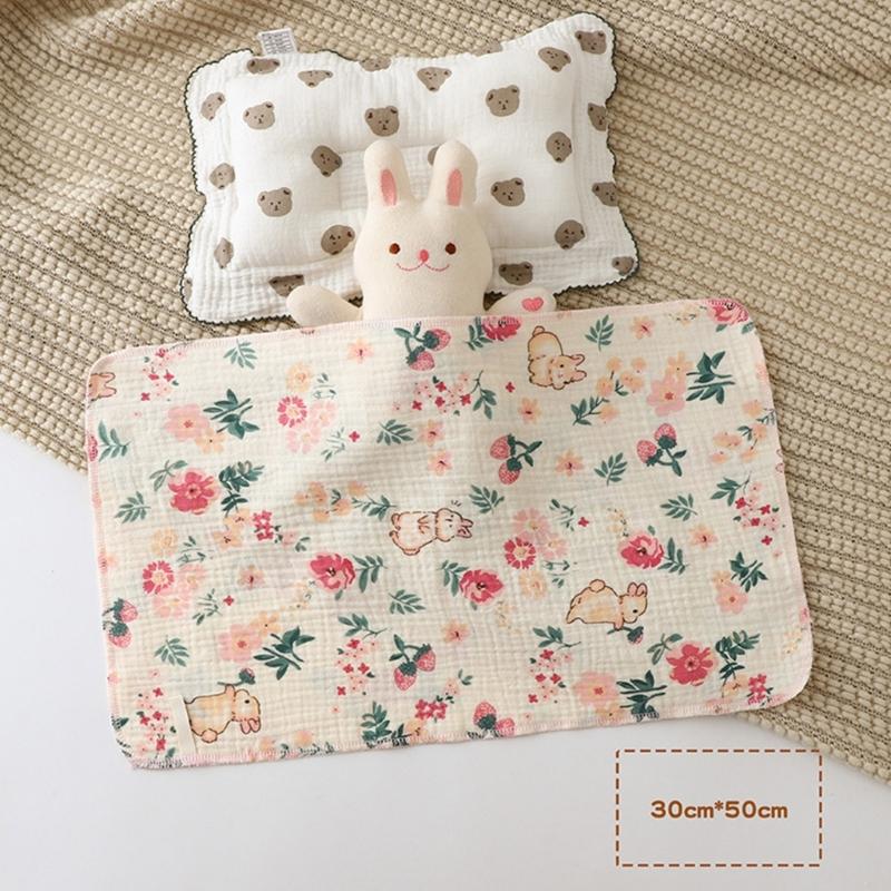 Soft & Quick Drying Baby Washcloth Absorbent Infant Gauze Towel Burp Cloth Perfect for Bath Time Feeding Diaper Changes