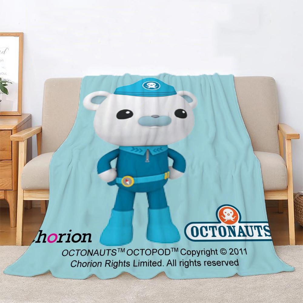 The Octonauts Thermal Blankets for Bed Blanket 150cm X 200cm Knitted Plaid Home Interior Luxury Bedding Beach Towel Throw Knee &