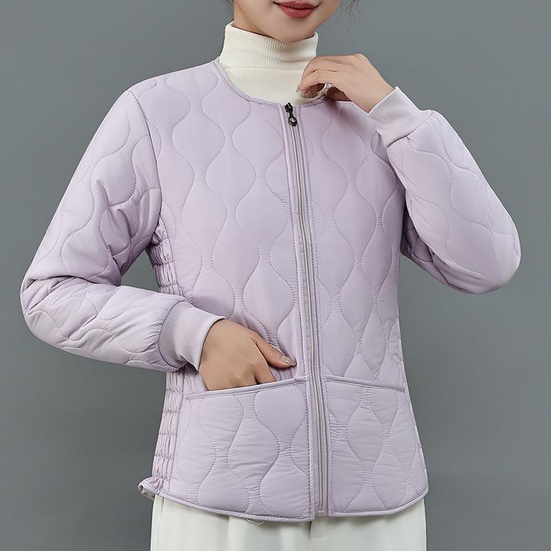 Lamb wool cotton-padded clothes women's short fashion velvet warm cotton-padded clothes high-end sense light casual cotton-padded jacket batch