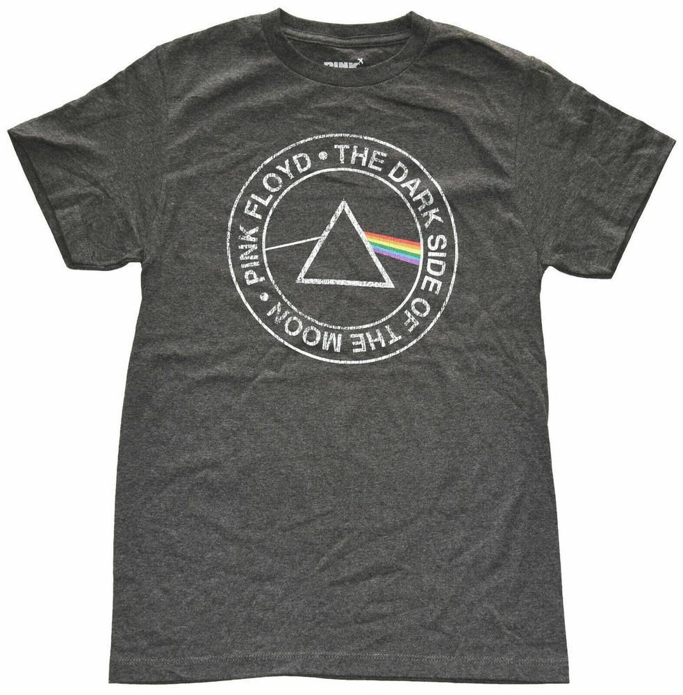 

Rock Band Pink Floyd Dark Side Of The Moon Charcoal Heather T-Shirt New Unisex T-Shirt M