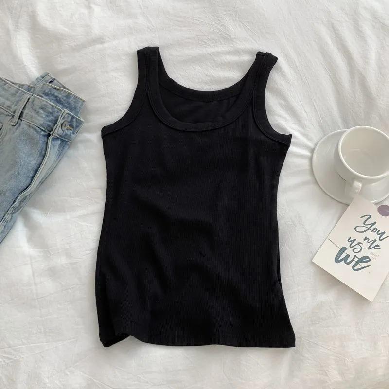 Women's Clothing Summer Simple Matchable Tank Top