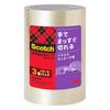[Easy-to-Tear Tape] 3M Scotch Packing Tape, Easy To Tear Straight by Hand, 48mm X 35m, 3842K-3P