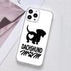 Dachshund Dog Cover Phone Case for Motorola Moto G13 G14 G53 G54 G62 G72 G82 G84 E13 E20 G42 G32 G23 G22 Funda Soft Casing