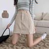 Korean Style Slimming High Waist Corduroy Midi Skirt - Autumn/Winter 2024