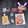 The Amazing Digital Circus Jax Cotton Doll 10cm Nuru Anime Doll Surrounding Backpack Plush Toy Pendant Gift