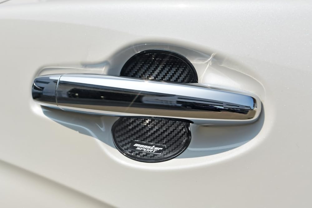 MONSTER SPORT Door Handle Protectors for Honda Frontier Solio and Wagon R Set of Door Handle Made In [WDB3S/WEB3S], [MA27S], [MH35S], 4,