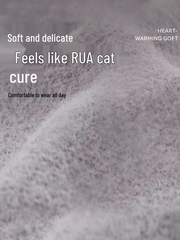 Far Infrared Heated Velvet Knee Pads & Socks Set for Cold Weather Comfort