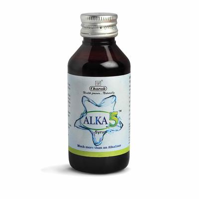 Pharma Alka-5 Herbal Urinary Alkalizer Syrup 100 Ml X Pack Of 2 Daily Urinary Care Liquid Traditional Herbal Wellness Formula