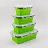 ZISIZ Foldable Silicone Food Container