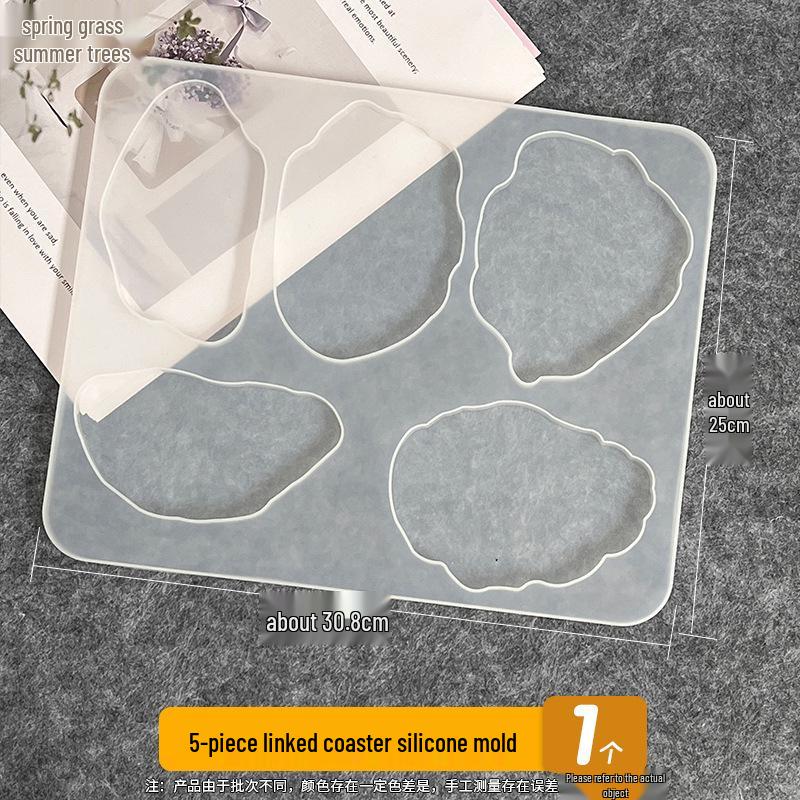 Handmade Crystal Epoxy Dried Flower Coaster DIY Kit for Kids - Back To School Gift