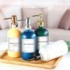 16 PCS Waterproof Labels for Glass/Plastic Bottles, Bathroom/Kitchen Hand Soap Dispenser Label Stickers, Removable Cleaning Labels for Lotion,